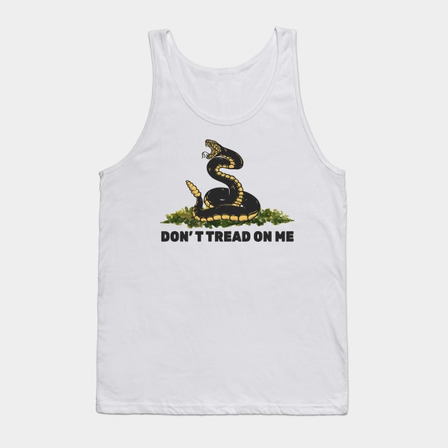 Dont tread on me - retro_yellow Tank Top by Can Photo